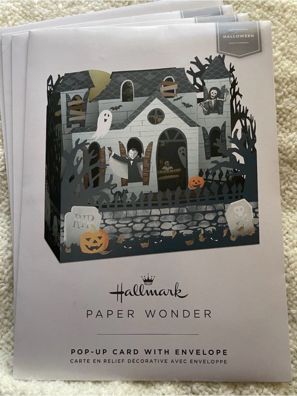 Halloween pop up card Hallmark